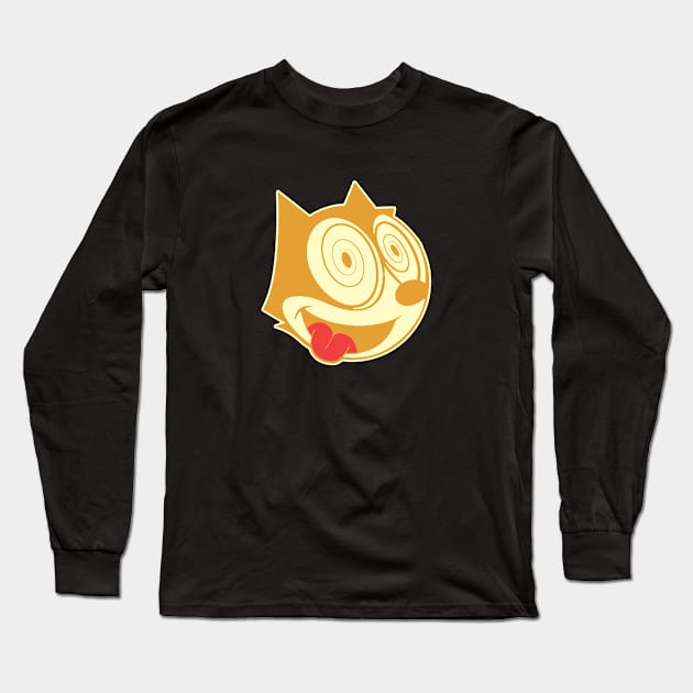 Stay High Felix The Cat 30 Long Sleeve T-Shirt by Punk Fashion